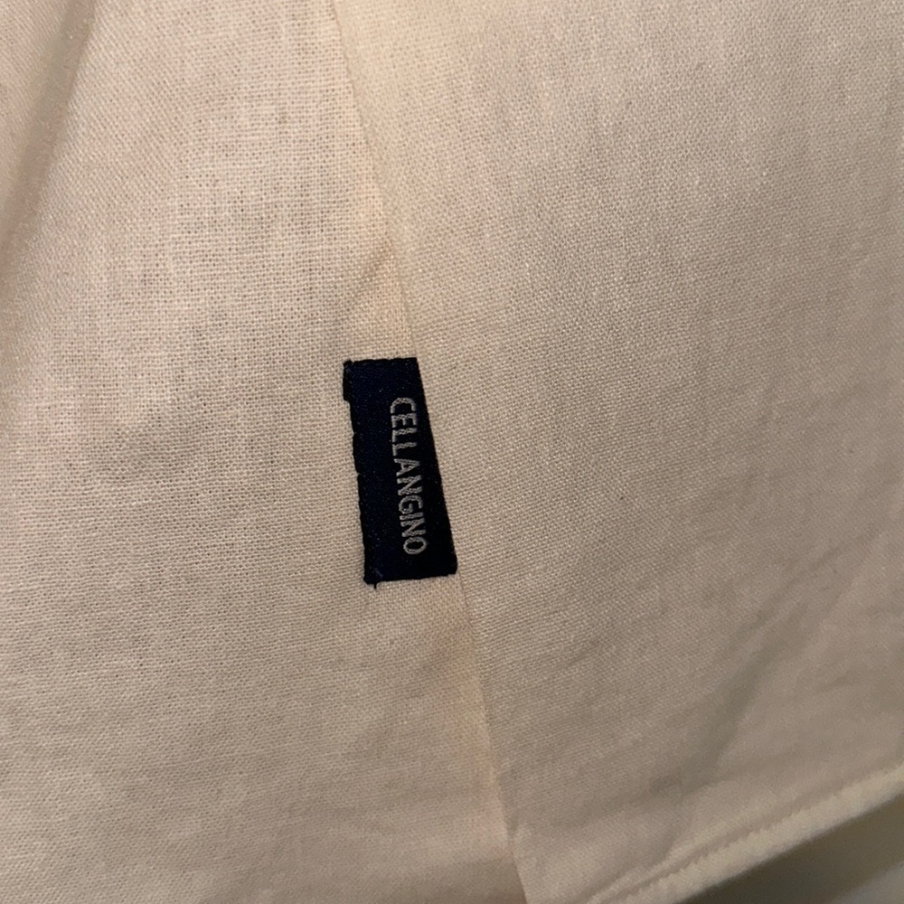 Big & Tall Men’s Linen Buttob Down Shirt